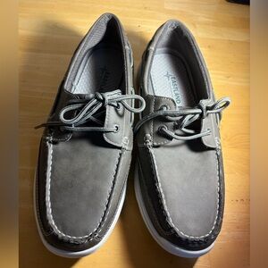 Eastland Men's Boat Shoes Brown Grey Benton Casual Lace Up Loafers
